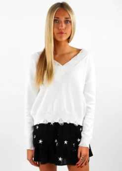 Rock N Rags The Sweet Life Sweater ★ White Best Sellers