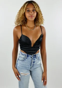 Tic Toc Newness Belle Tank Top ★ Black 12 Tic Toc Newness Belle Tank Top ★ Black