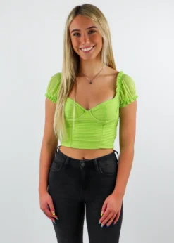 Tic Toc Babygirl Top ★ Lime Tops 10 Tic Toc Babygirl Top ★ Lime Tops