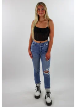 Tic Toc Tops I Love College Top ★ Black 14 Tic Toc Tops I Love College Top ★ Black