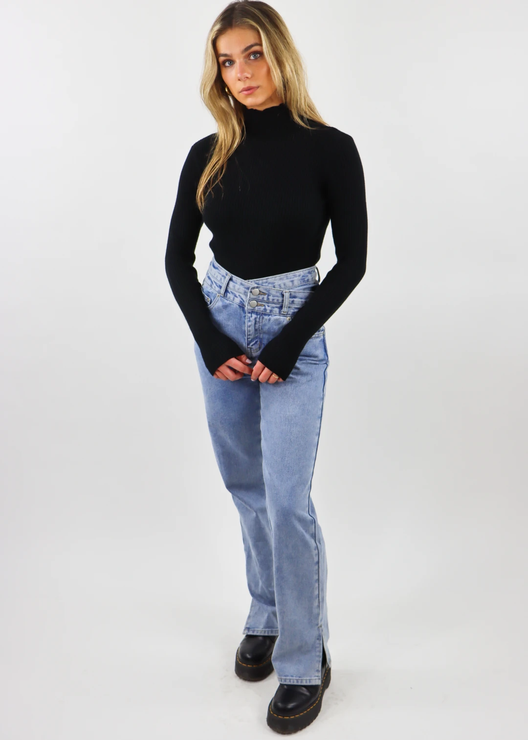 Tic Toc Race My Mind Long Sleeve Top ★ Black 6 Tic Toc Race My Mind Long Sleeve Top ★ Black