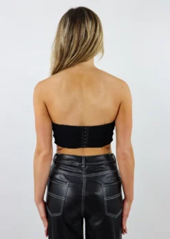 Tic Toc Tops Gonna Get This Corset Top ★ Black