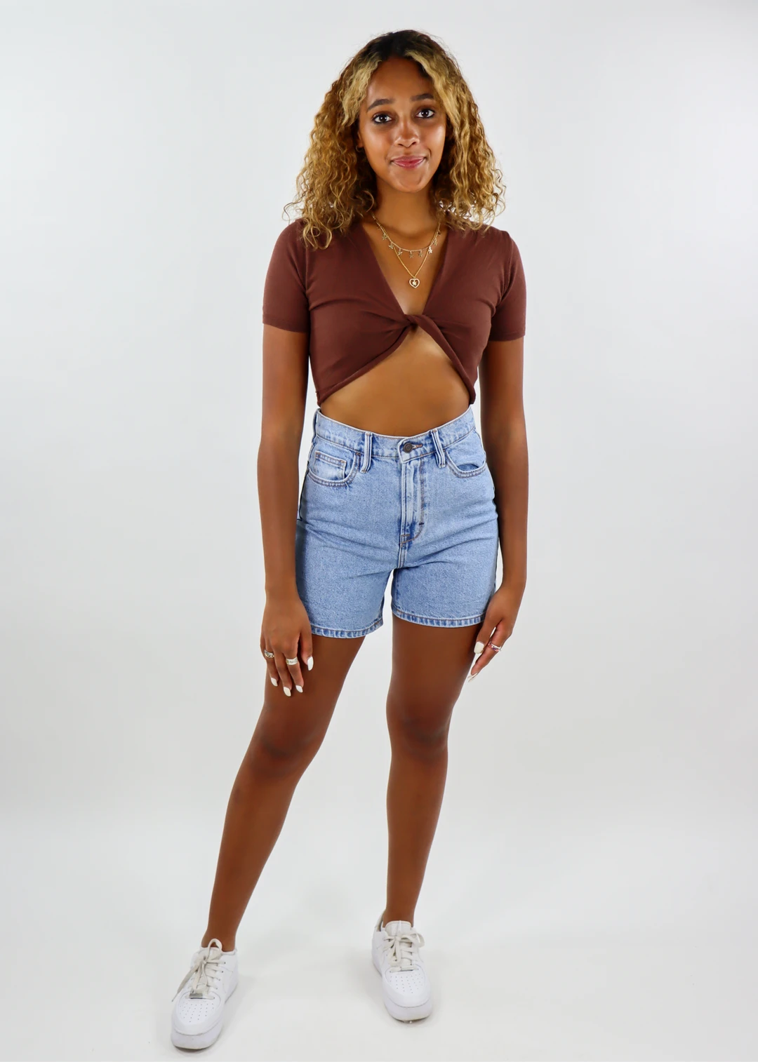 Tic Toc Favorite Mistake Top ★ Brown Tops 7 Tic Toc Favorite Mistake Top ★ Brown Tops