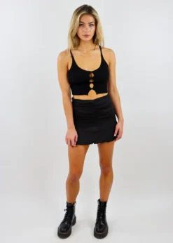 Tic Toc Thinkin Bout You Tank ★ Black Tops 9 Tic Toc Thinkin Bout You Tank ★ Black Tops