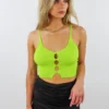 Tic Toc Thinkin Bout You Tank ★ Lime
