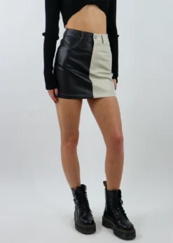 Bailey Rose Bottoms Smooth Moves Skirt ★ Black & Tan