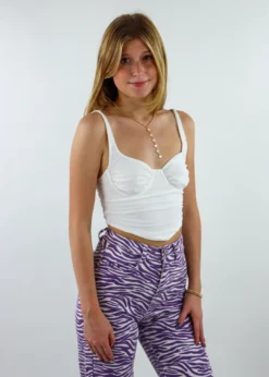 Tic Toc Look So Perfect Tank ★ White Tops