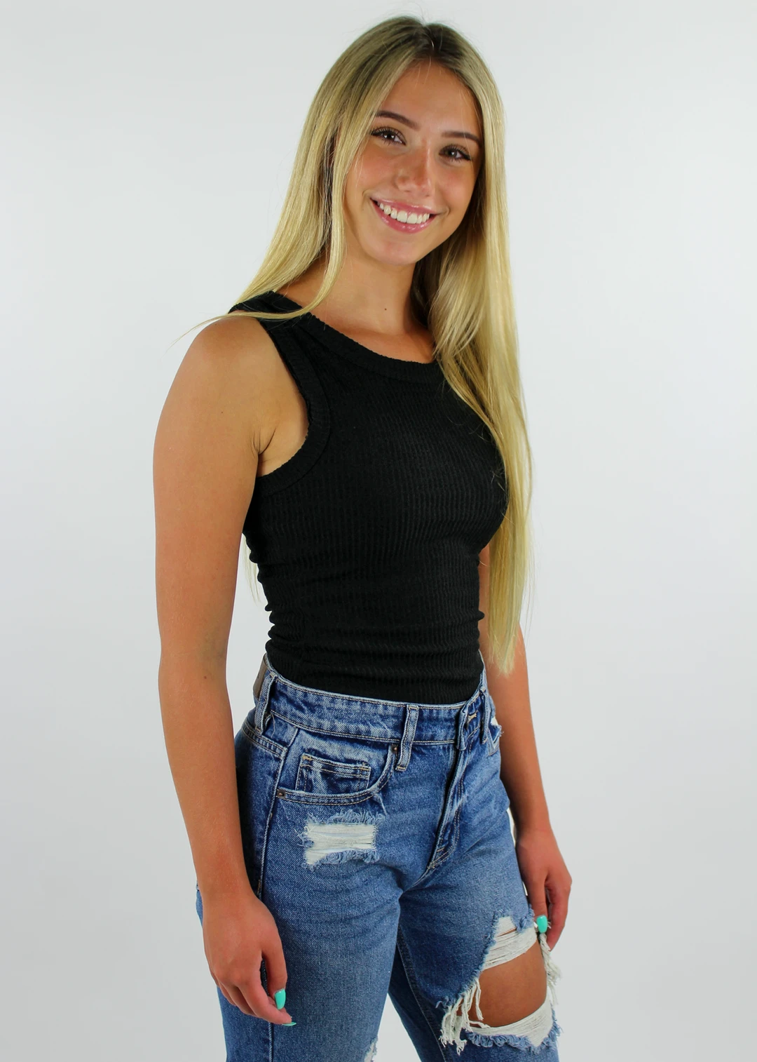 Trendnotes Soul Sister Tank V2 ★ Black 4 Trendnotes Soul Sister Tank V2 ★ Black