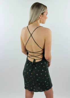 Skylar Madison Dresses She Is Love Dress ★ Olive Floral