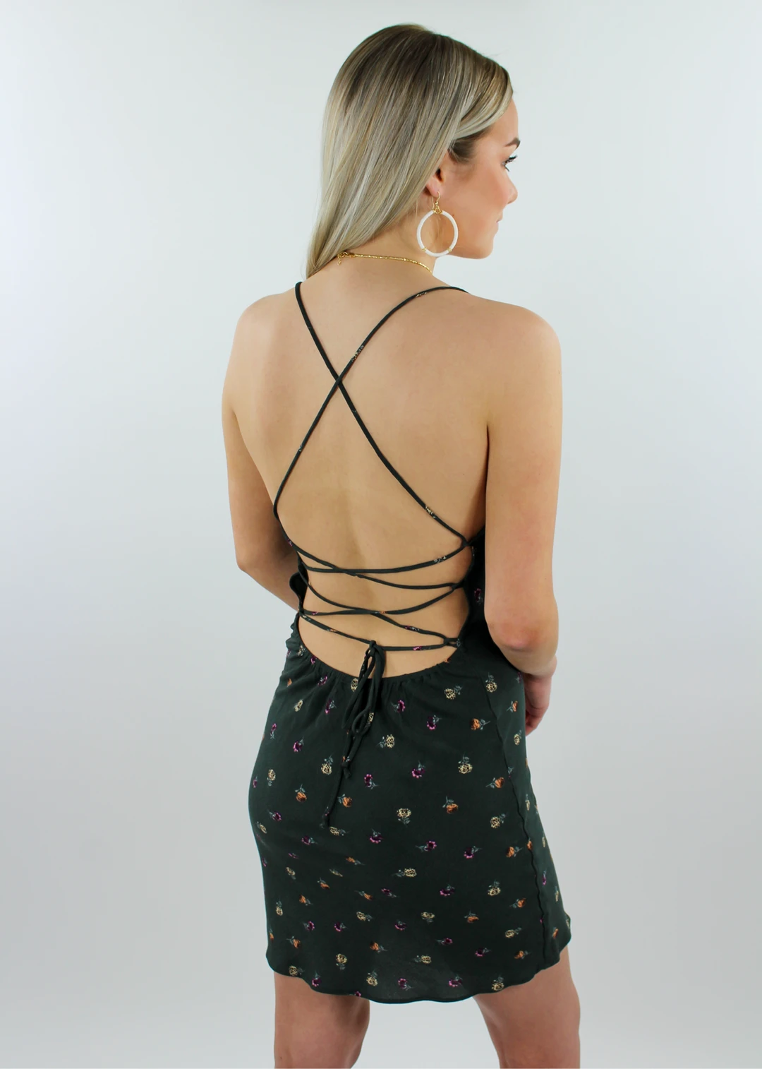 Skylar Madison Dresses She Is Love Dress ★ Olive Floral 3 Skylar Madison Dresses She Is Love Dress ★ Olive Floral