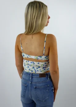 Skylar Madison Sale Fun Girl Bodice Top ★ Blue & White 8 Skylar Madison Sale Fun Girl Bodice Top ★ Blue & White