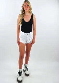 NIKIBIKI Tops Take The Plunge Bodysuit ★ Black 9 NIKIBIKI Tops Take The Plunge Bodysuit ★ Black