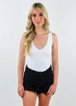 NIKIBIKI Take The Plunge Bodysuit ★ White