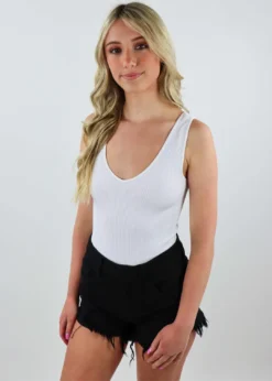 NIKIBIKI Take The Plunge Bodysuit ★ White