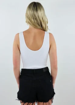 NIKIBIKI Take The Plunge Bodysuit ★ White 8 NIKIBIKI Take The Plunge Bodysuit ★ White