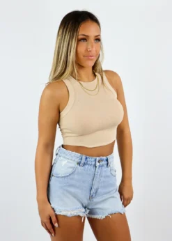 Cotton Candy Daydreaming Tank ★ Tan