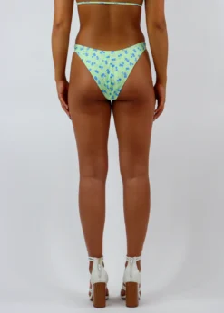 Motel As She Dreams Bikini Bottom ★ Green Floral