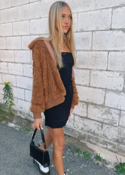 Mystree Teddy Bear Jacket ★ Teddy Brown Best Sellers