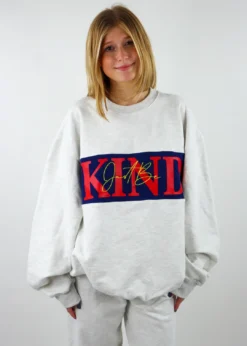 Mayfair Group Tops Mayfair Just Be Kind Crewneck ★ Grey
