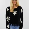 Storia Tops Thunderstruck Sweater ★ Black