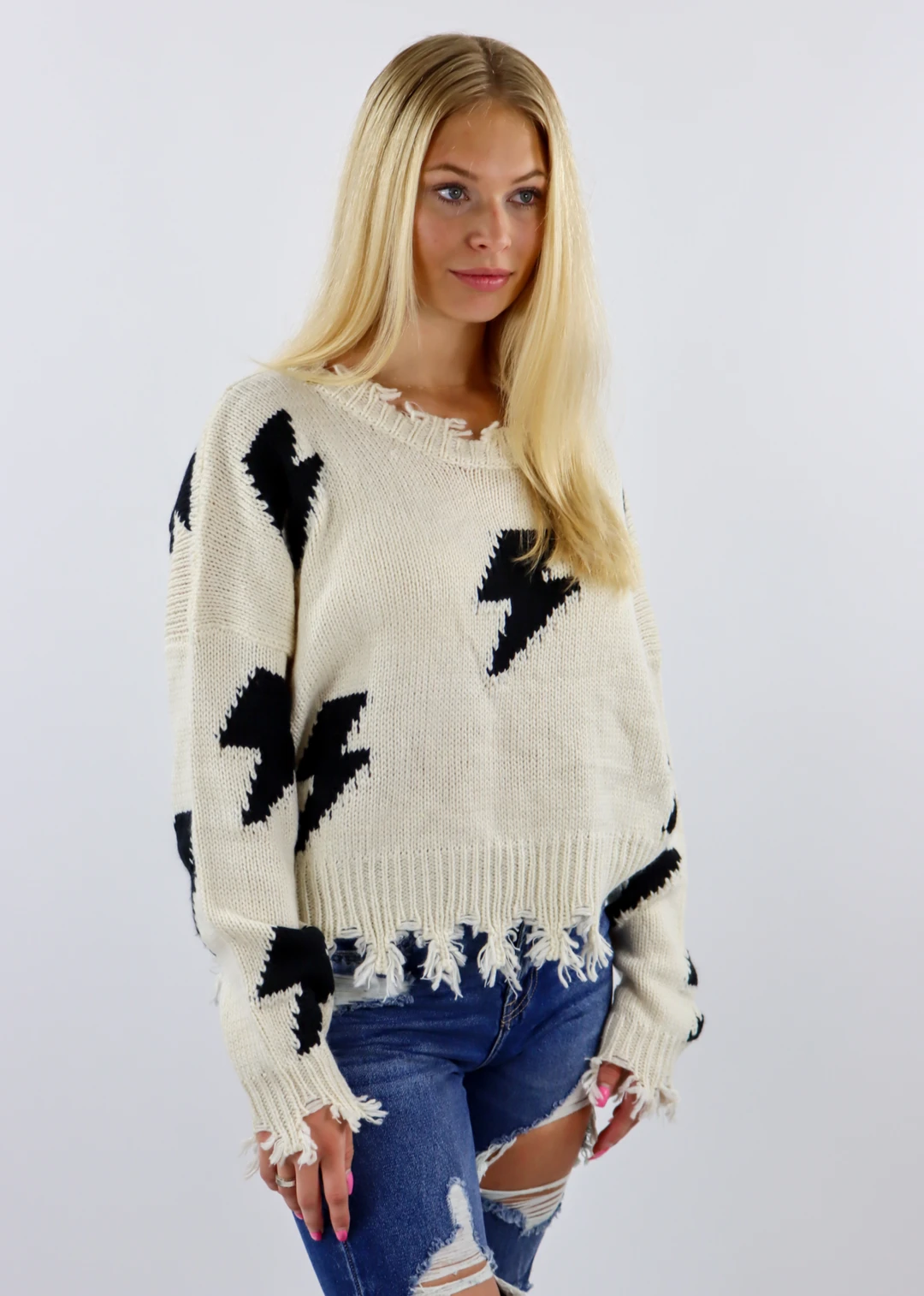 Storia Thunderstruck Sweater ★ Cream 5 Storia Thunderstruck Sweater ★ Cream