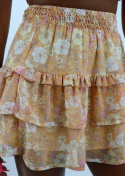 Rock N Rags Sun Dazed Skirt ★ Orange Bottoms