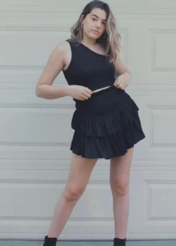 Rock N Rags Sunshine Daydream Skirt ★ Black Best Sellers