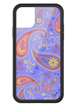 Wildflower Sweet Pea Paisley IPhone Case ★ Lavender