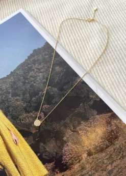 Silver Accessories Newness My Circle Necklace ★ Gold