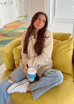 Hem & Thread Sale Without You Jacket ★ Cream