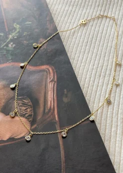 Silver Accessories Newness Hollywood Dreams Necklace ★ Gold