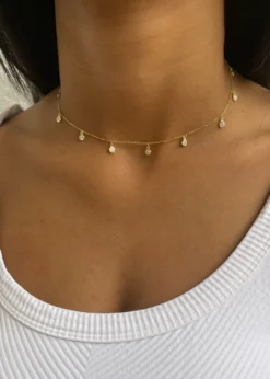 Silver Accessories Newness Hollywood Dreams Necklace ★ Gold