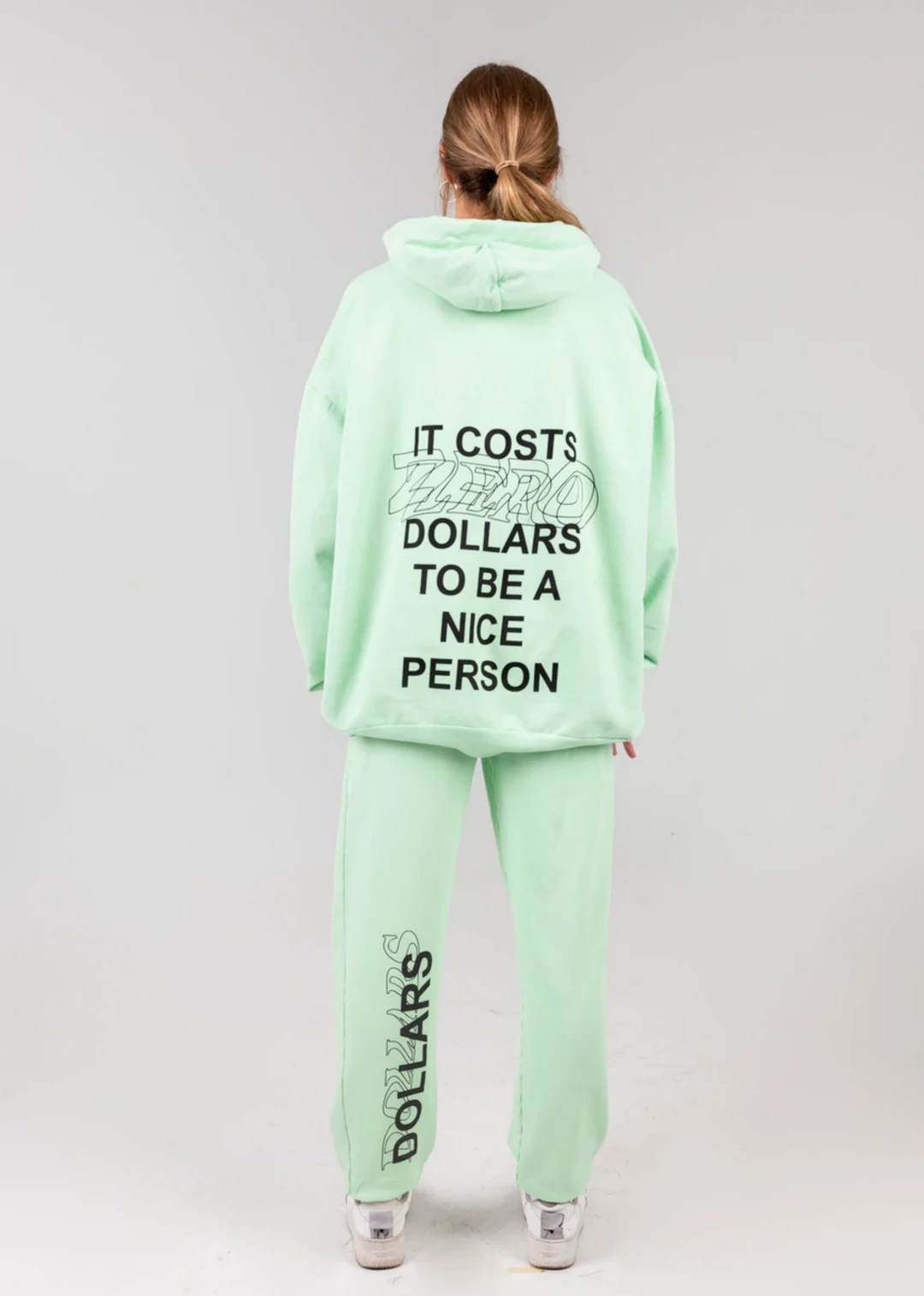 Mayfair Group Newness Mayfair It Costs $0 To Be A Nice Person Hoodie ★ Mint 6 Mayfair Group Newness Mayfair It Costs $0 To Be A Nice Person Hoodie ★ Mint