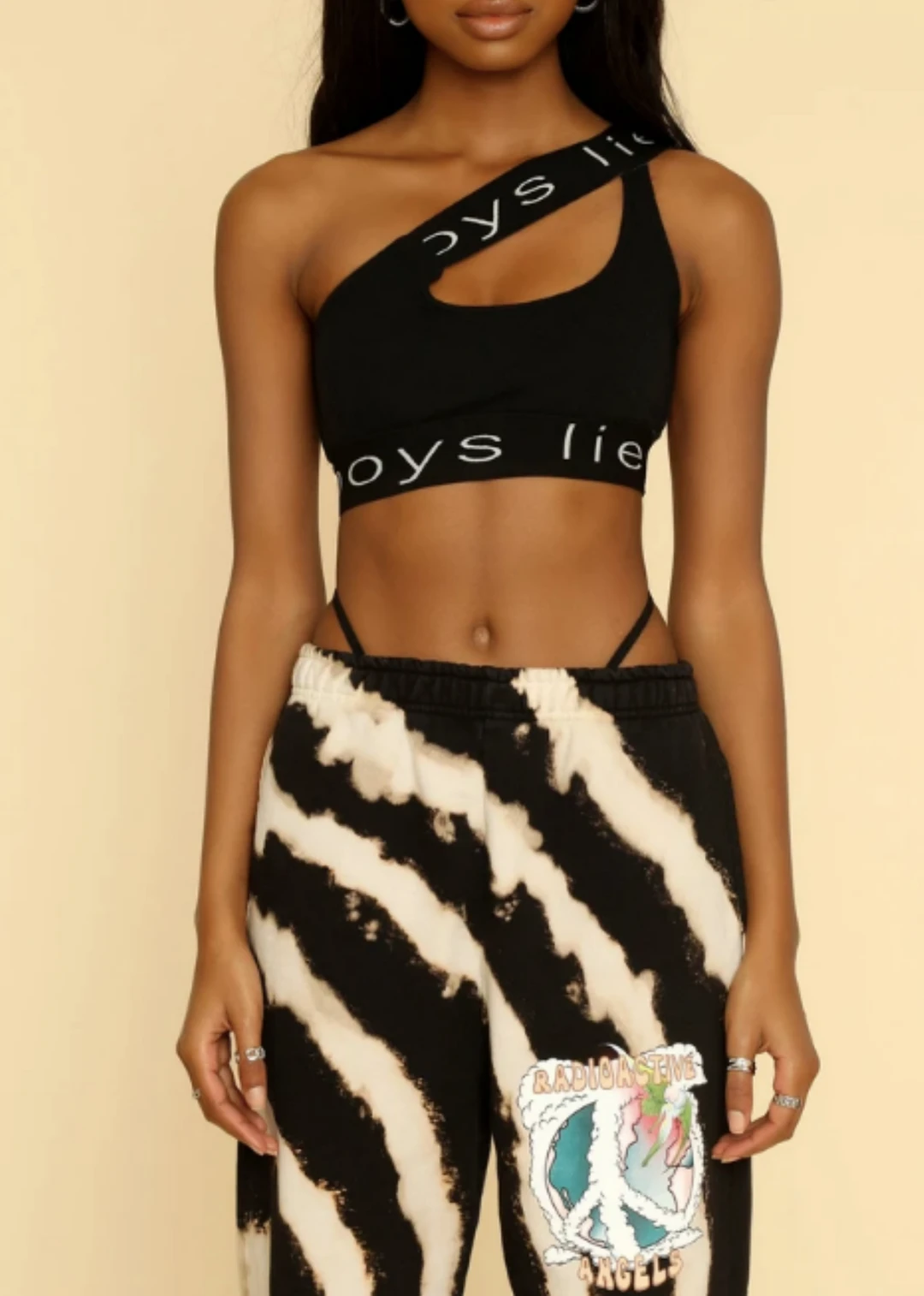 Boys Lie G-String ★ Black 4 Boys Lie G-String ★ Black