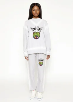 Boys Lie Peace Of Boys Lie Crewneck ★ Heather Grey