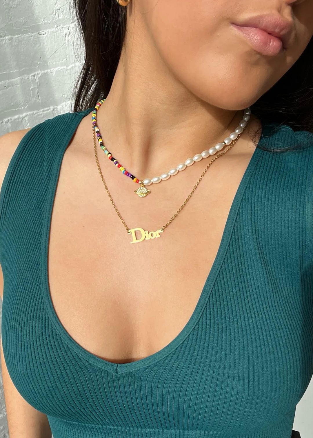 Rock N Rags Necklace Bundle ★ Gold & Multi Color Newness 3 Rock N Rags Necklace Bundle ★ Gold & Multi Color Newness