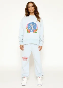 Boys Lie Space Cadet Crewneck ★ Baby Blue Tops