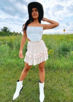 Rock N Rags Adore You Skirt ★ Tan