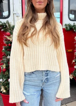 Emory Park Beautiful You Sweater ★ Cream