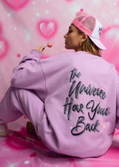 Mayfair Group Mayfair This Is Your Sign Crewneck ★ Lavender Newness