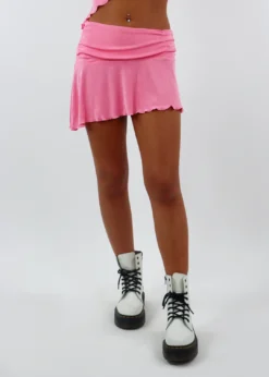 Motel Newness Untouched Skirt ★ Pink