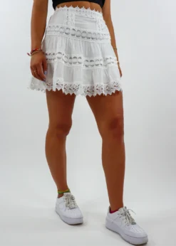 Elan Heaven Falls Skirt ★ White