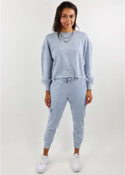 Vintage Havana Netflix And Chill Cargo Joggers ★ Blue Bottoms