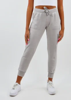 Vintage Havana Netflix And Chill Cargo Joggers ★ Taupe