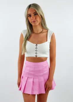 Tic Toc Call Me Maybe Top ★ White Tops