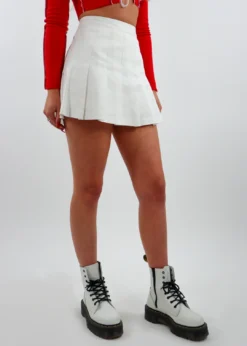 Cotton Candy Walking On A Dream Tennis Skort ★ White Bottoms