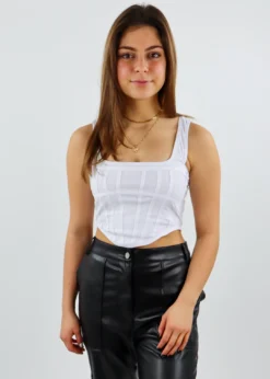 Stevenella Good Days Corset Top ★ White Tops 10 Stevenella Good Days Corset Top ★ White Tops