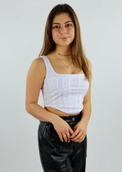 Stevenella Good Days Corset Top ★ White Tops 11 Stevenella Good Days Corset Top ★ White Tops
