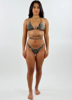 Motel Why You No Love Me Bikini Bottom ★ Brown