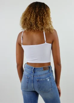 The Kript Tops Wild World Tank ★ White